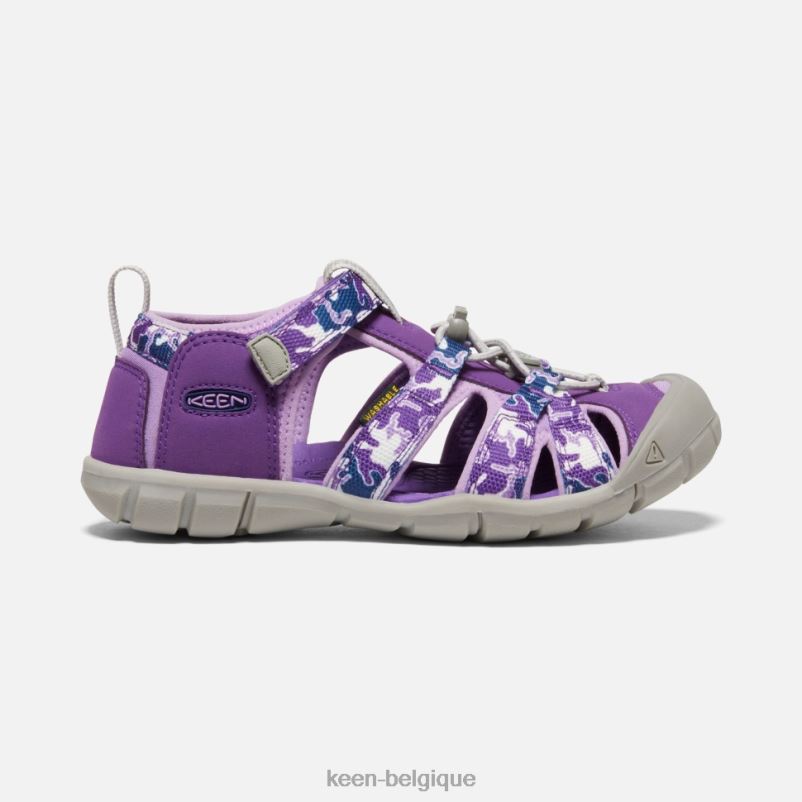 DLLD6582 Keen big' seacamp ii cnx camo-tillandsia violet enfants