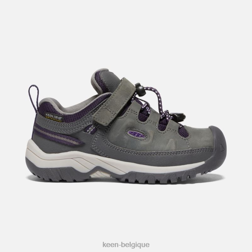 DLLD6603 Keen chaussure imperméable Little'Targhee aimant-tillandsia violet enfants