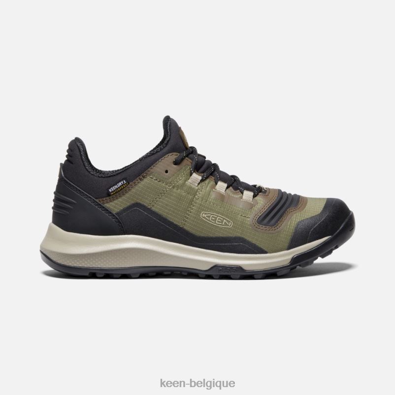 DLLD6119 Keen baskets imperméables tempo flex capulet olive-noir femmes