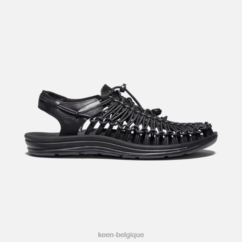 DLLD6236 Keen cuir premium unique noir Hommes