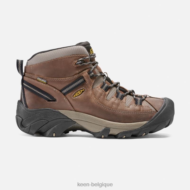 DLLD6500 Keen targhee ii imperméable mi-large shitake bringé Hommes